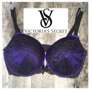 VICTORIA'S SECRET Very Sexy plunge bra 36DD  NWOT